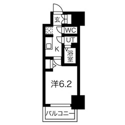 メイクス熱田神宮の物件間取画像